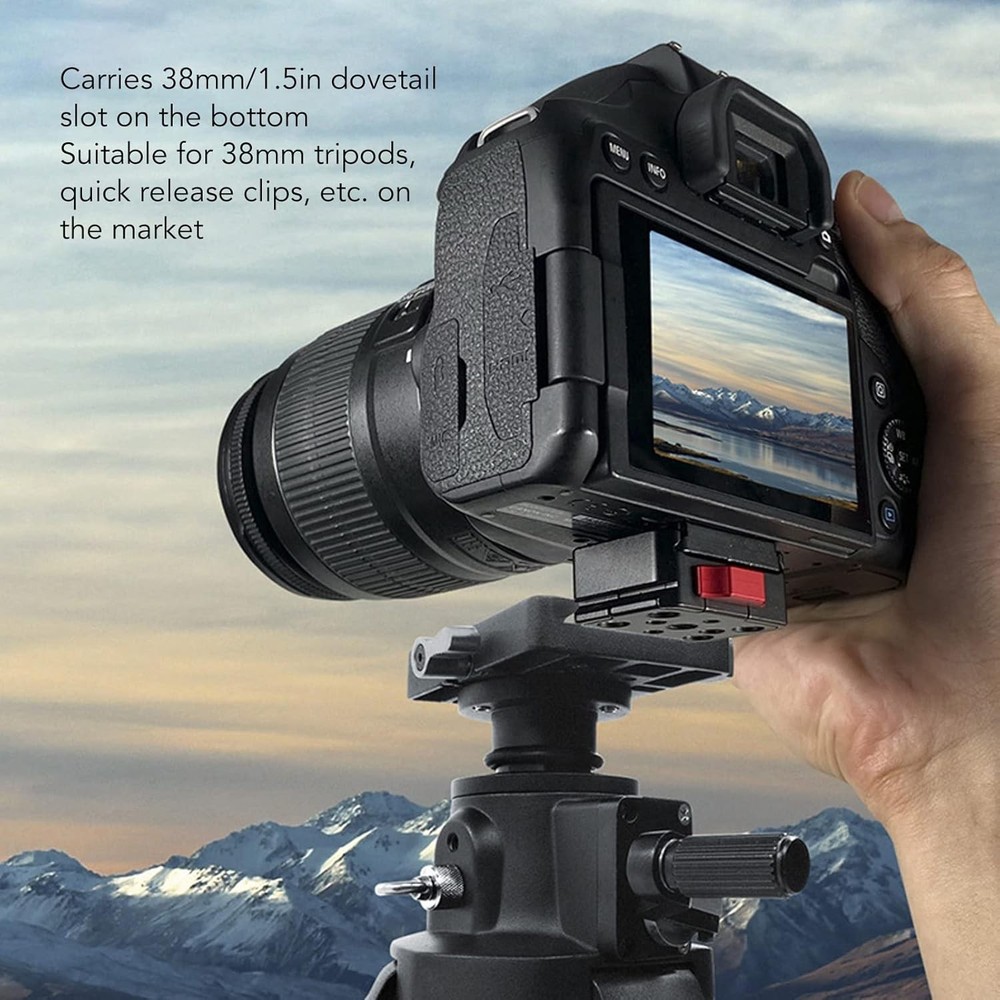 PUSOKEI V Lock Quick Release Plate, Mini V Mount Baseplate with Default