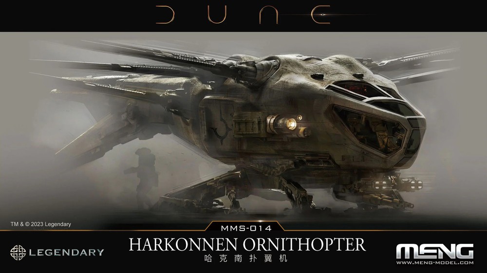 Meng Dune Harkonnen Ornithopter MMS-014'