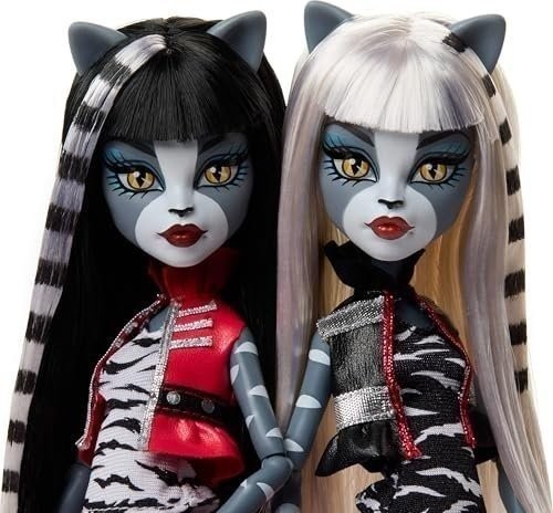 Mattel Monster High Boo-riginal Creeproduction 2-Pack Meowlody and Purrsephone