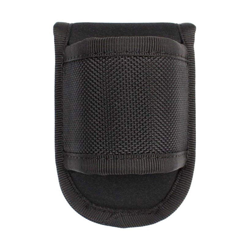 Open Top D Cell Compact Light Holder Camping PU Leather Flashlight Pouch Holster
