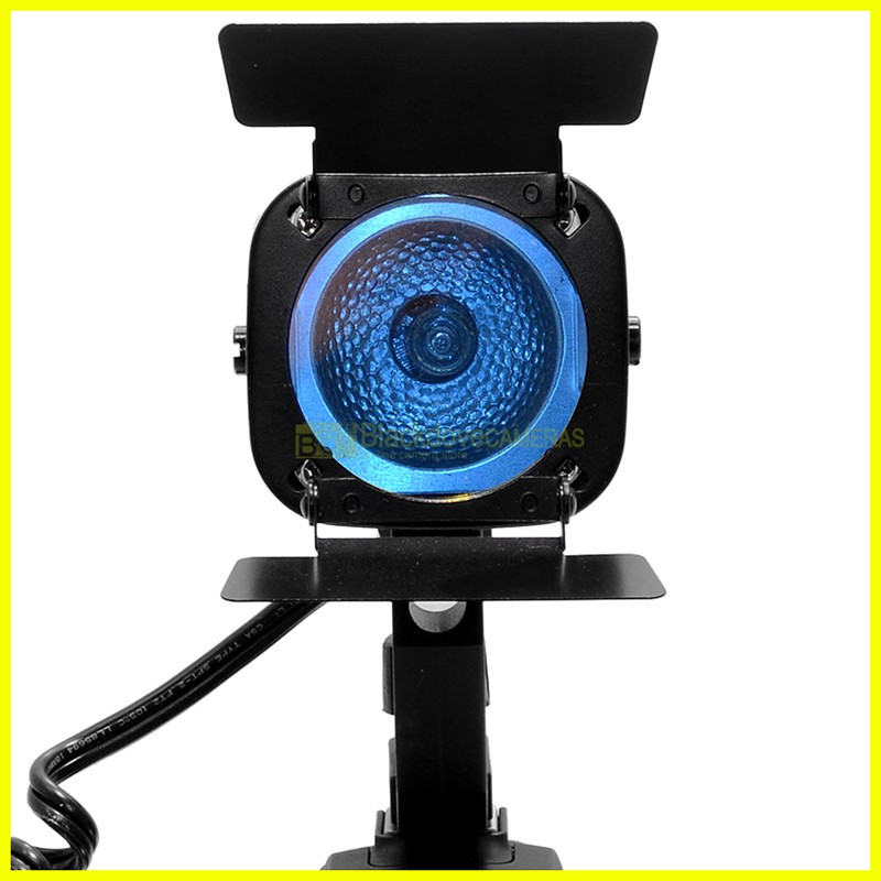 Halogen Video Lamp 12V Cigarette Lighter Socket Continuous Light. Alette - barn doors