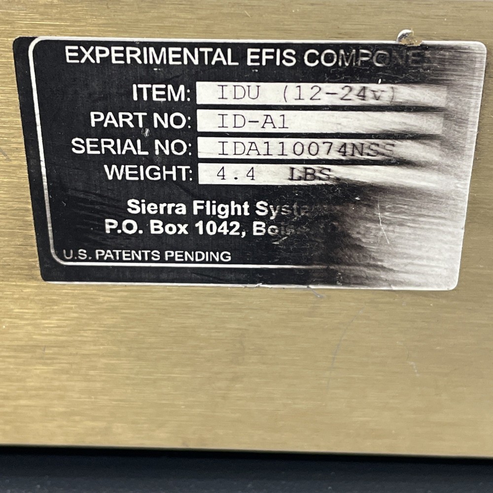 Chelton IDU-A1 Display