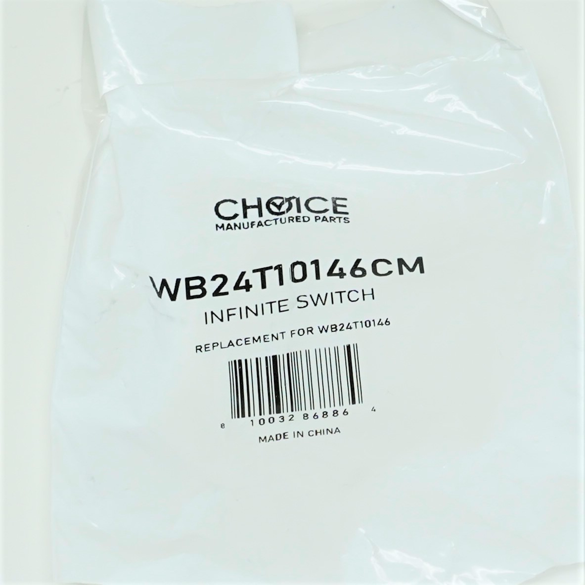 Choice Parts WB24T10146 for GE Range Burner Element Infinite Control Switch