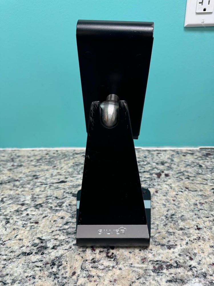 iPad holder, Swivel stand, magnetized base bottom for secure attachment