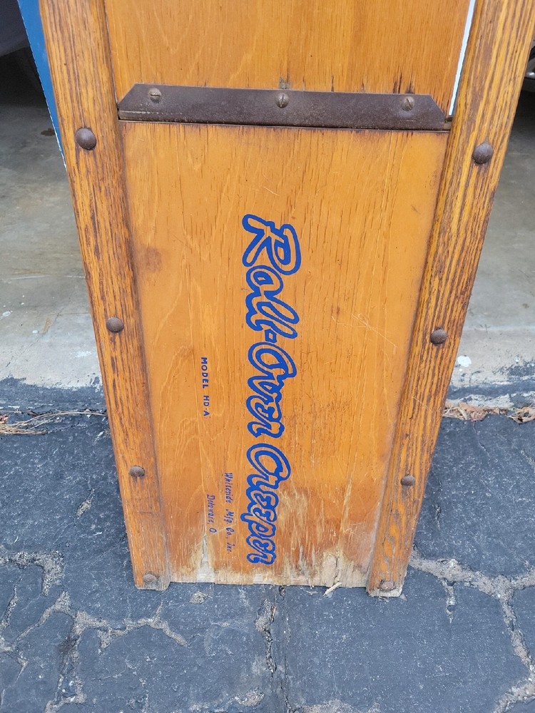 Rollover Creeper Model HD A Multiple Adjustment Backrest Delaware Ohio