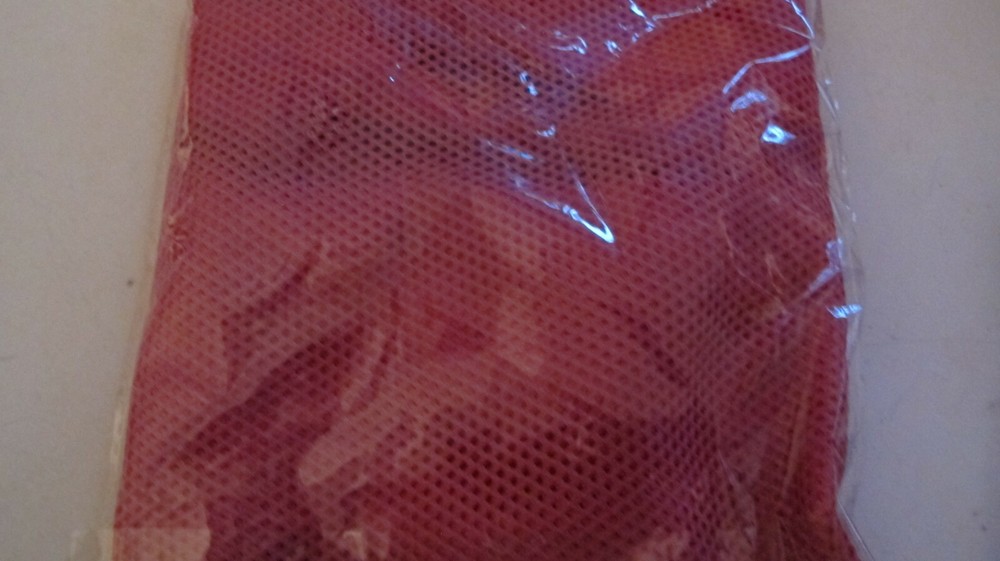 Mesh Bag. Bright Colors. Two Handles and Draw String Closure. New.