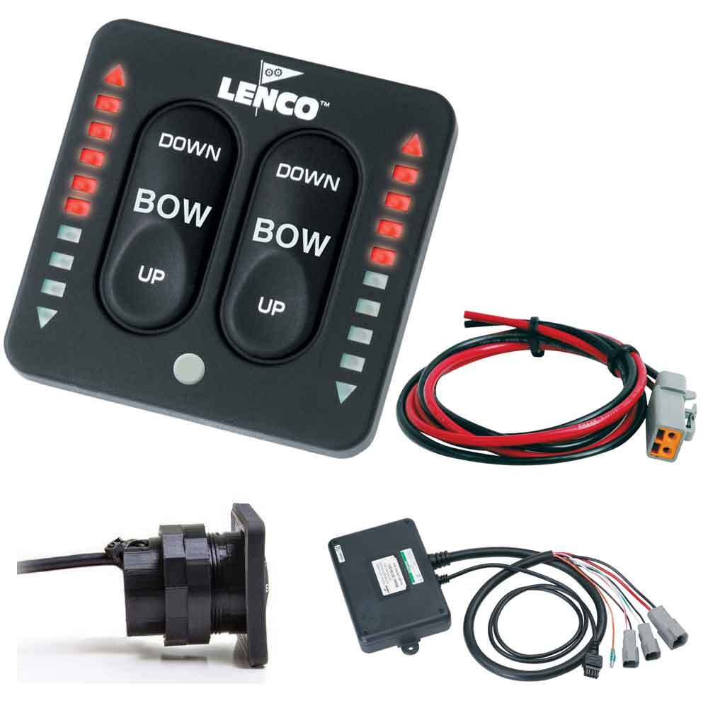 Lenco LED Indicator Two-Piece Tactile Switch Kit w/Pigtail f/Single Actuator Sys