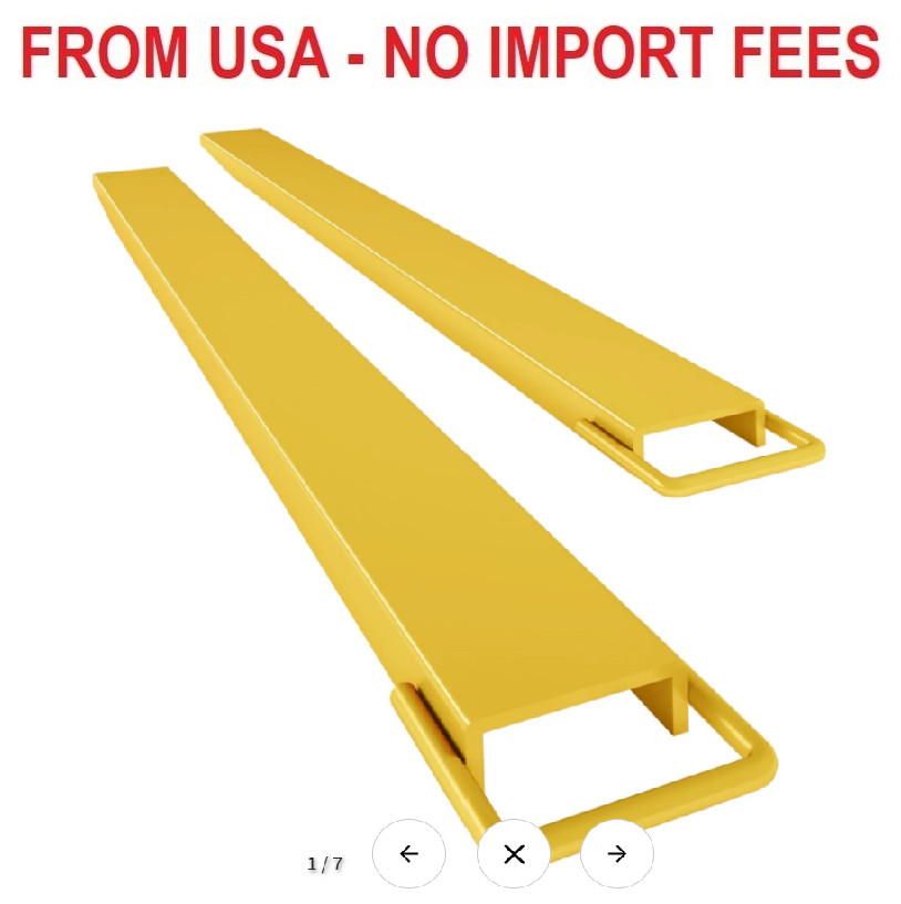 Garvee Pallet Forklift Extensions, 84" Fork Extensions 4.5" Width, Heavy Duty Fo