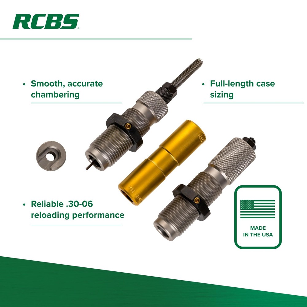 RCBS Supreme Die Set .30-06 Springfield - Precision Reloading Dies