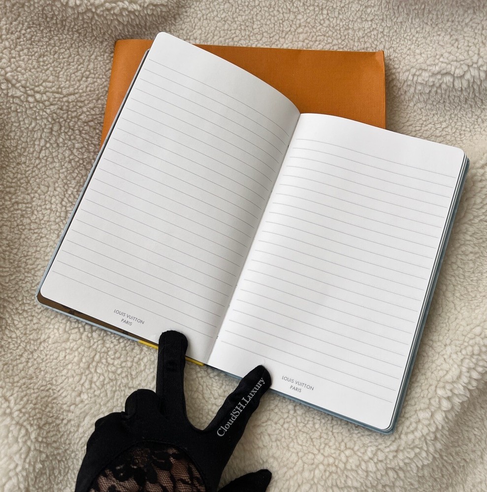 Auth Louis Vuitton Gl1119 Duck Jane Notebook MM - Kept Unused