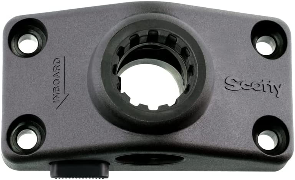 Scotty #241L-BK Locking Side Deck Mounting Bracket