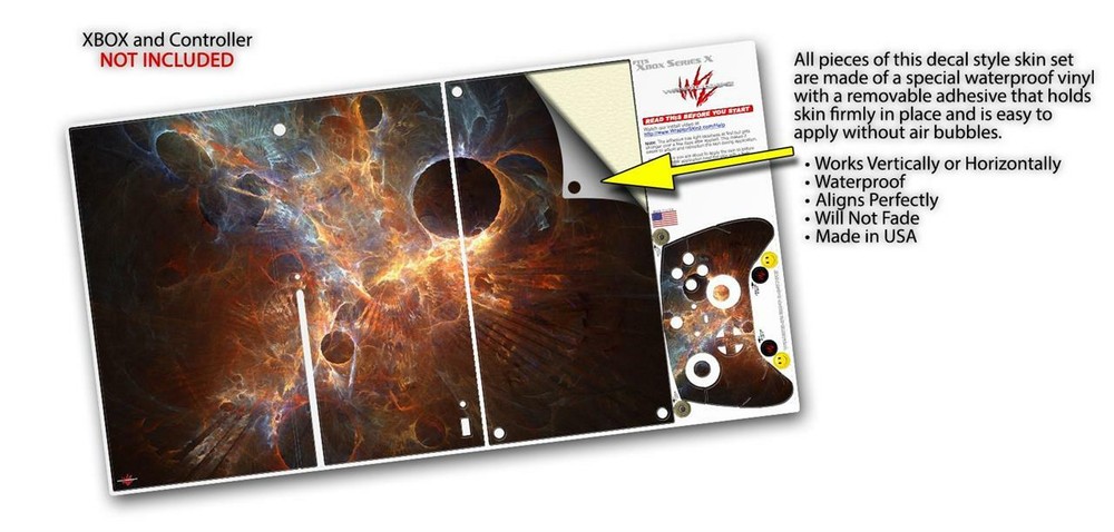 Skins XBOX Series X Console Controller Kappa Space