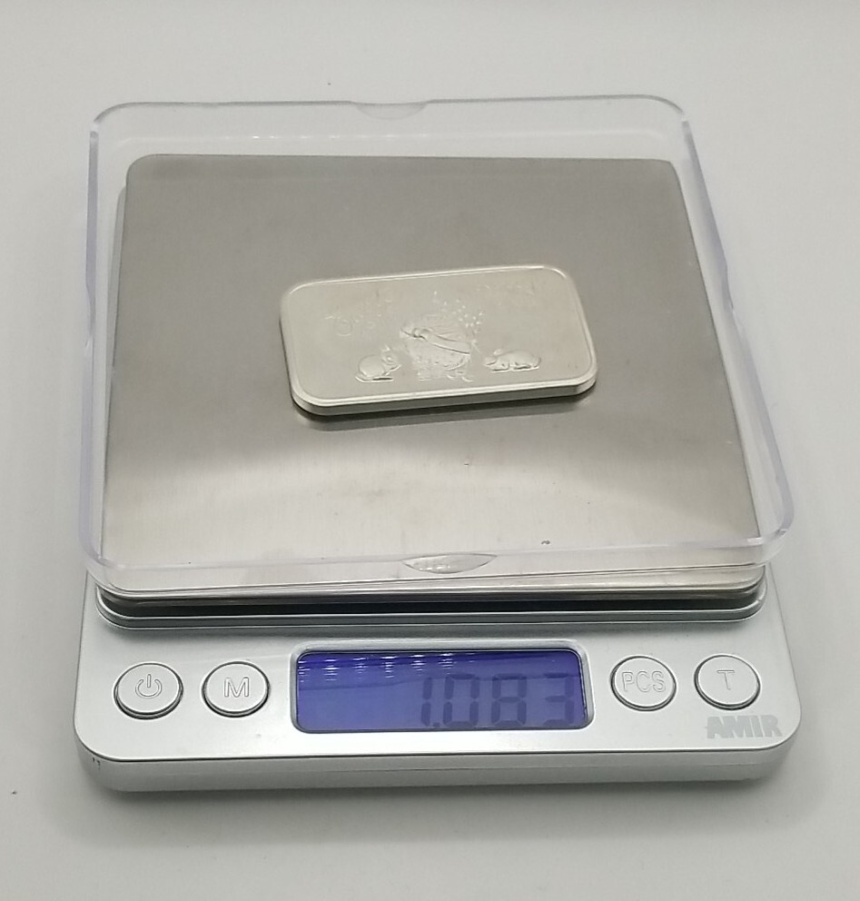 Easter 1973 1 Oz Fine Silver Bar #2881