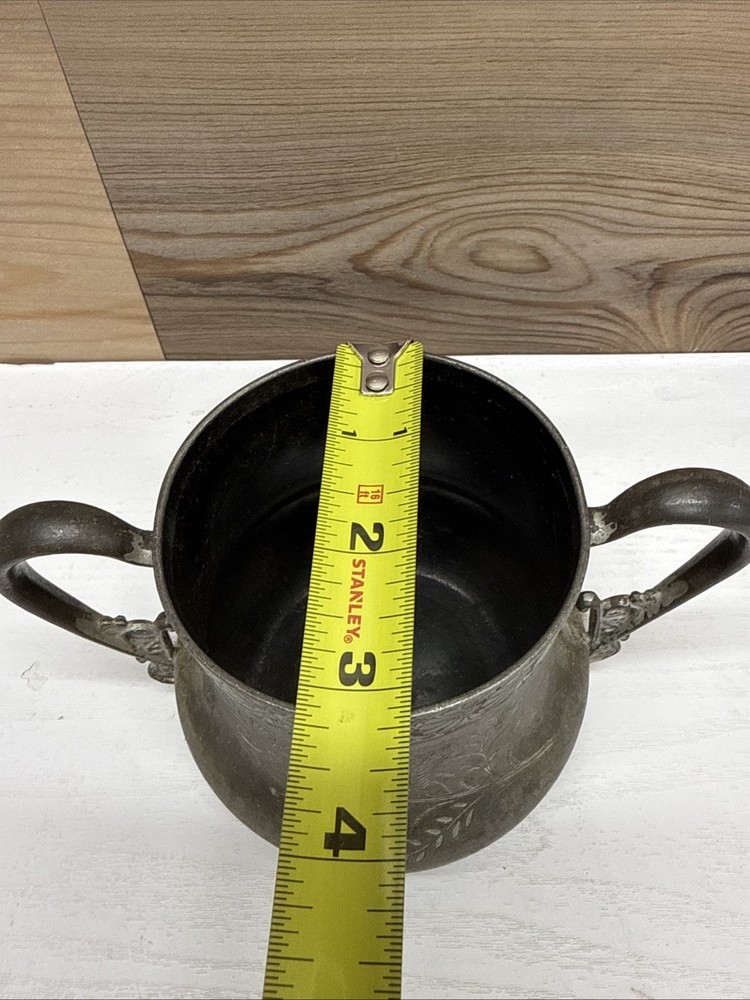 Vintage Silver Plated Sugar Bowl