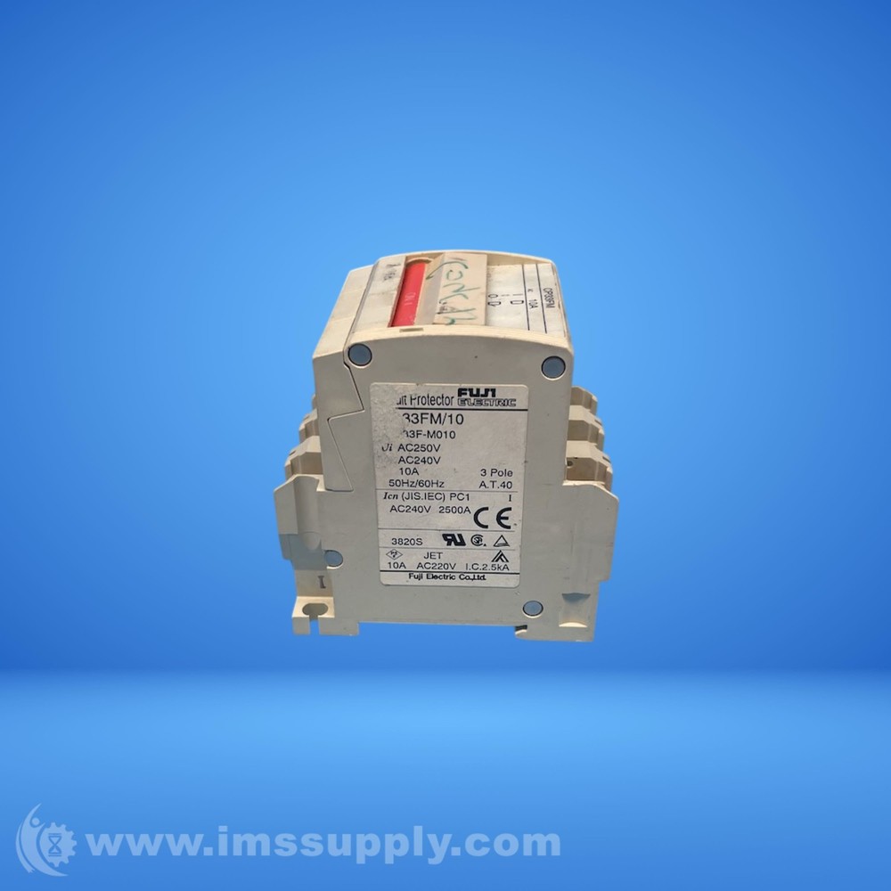Fuji Electric CP33FM/10 3P Circuit Protector USIP