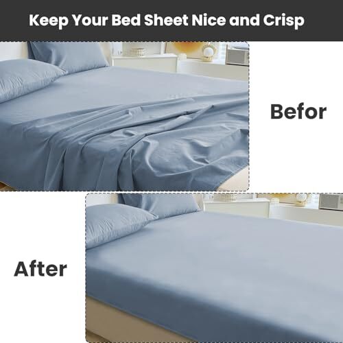 4 Pack Grey Bed Sheet Straps Elastic Fitted Sheet Clips Bed Gripper for Corners