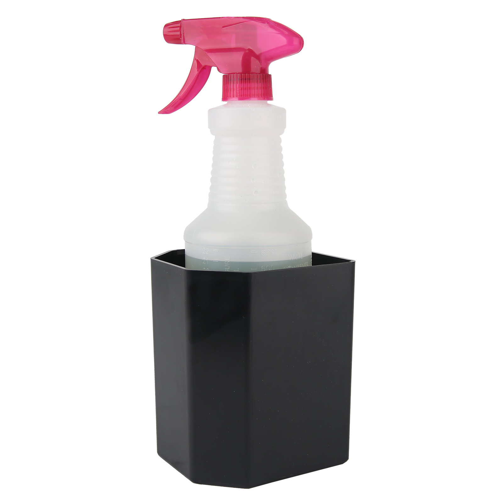 Gym Cardio Caddy - Holds Spray Bottles for Cleaners, Drinks, Keys, and More