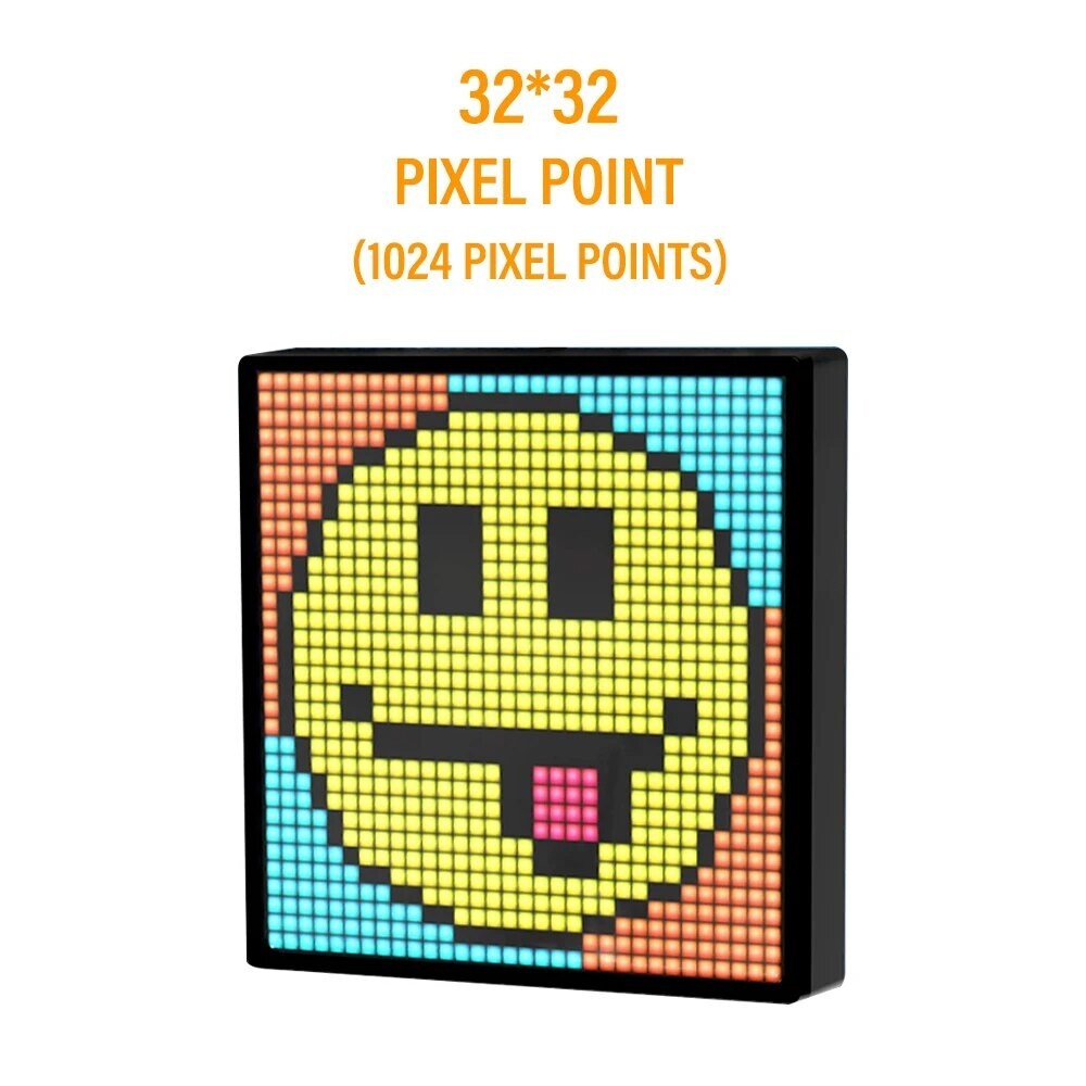 pixel stand night light