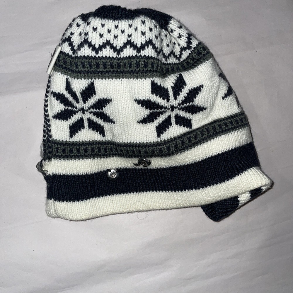 Beard Head Stubble Bumper Beanie, Black, One Size.
