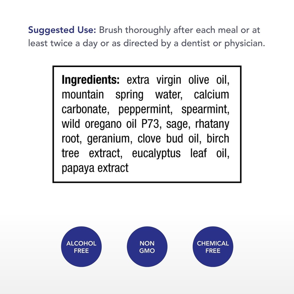 Physician's Strength OregaSmile Toothpaste, Mint - 3.4 fl oz - Supports Healt...