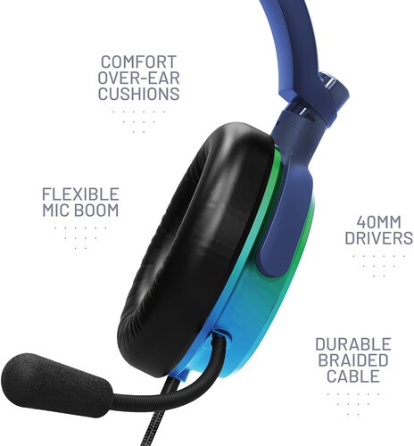 PC Accessory: Wired Headset - 4Gamers C6-100 - Strike: Compatible with PC, Switc