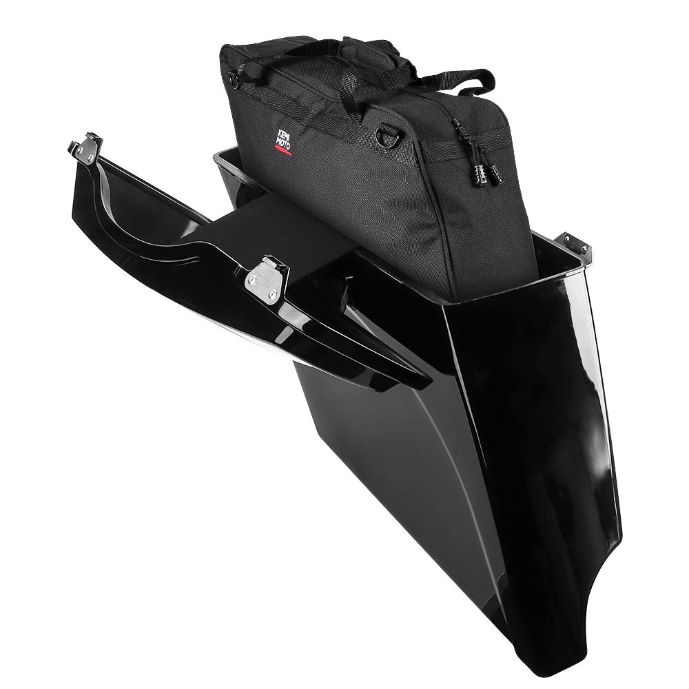 2PCS Motorcycle Saddlebag Liners Inserts Side Case Bag for Electra /Street Glide
