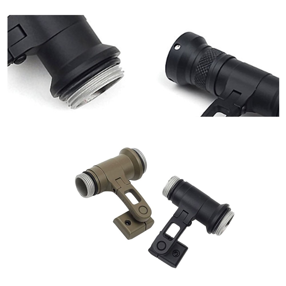 SS Precision M-AX CAG Helmet Flashlight Mount Flashlight Base SS MAX BracketYoIj