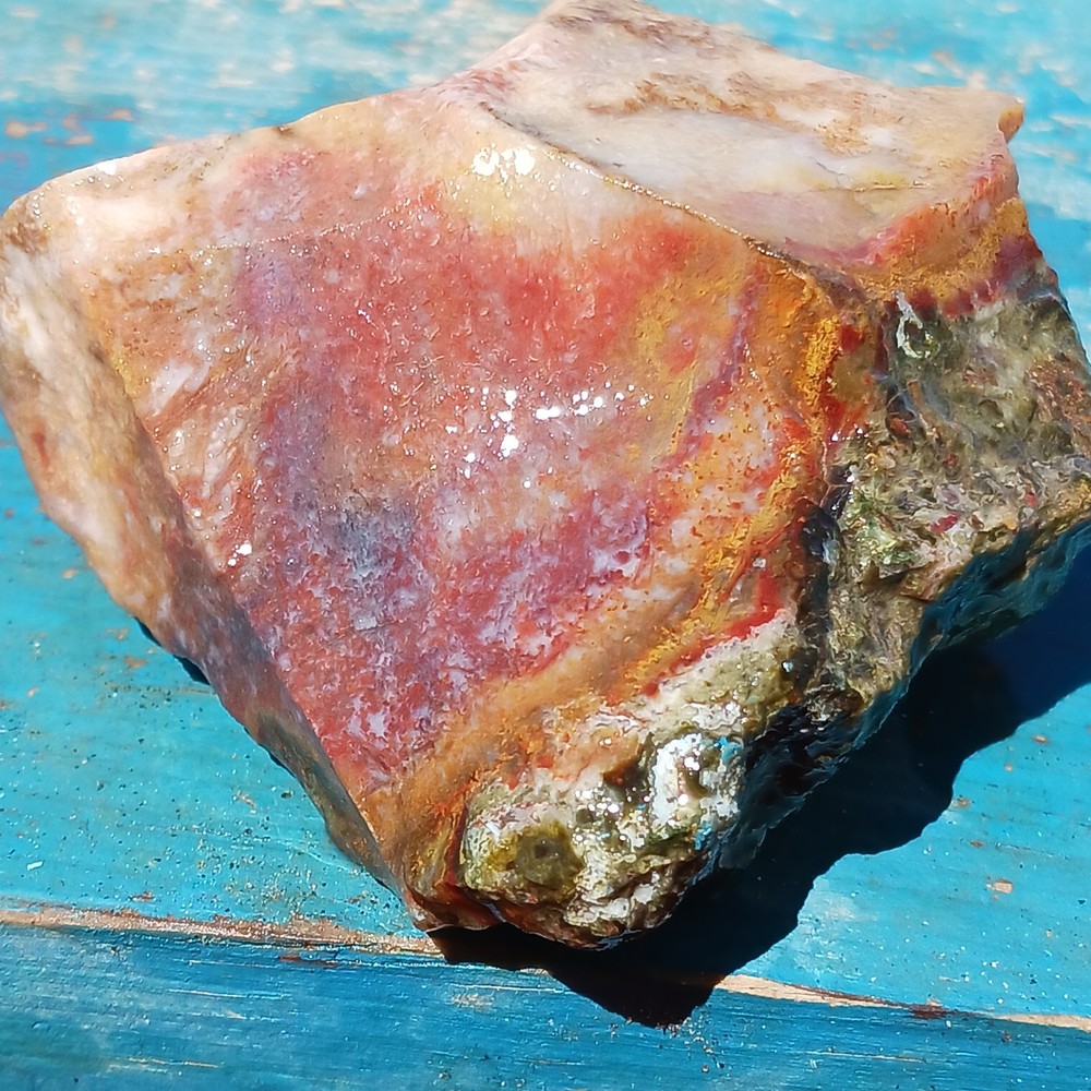 Murray Mountain Jasper Unique Rough Lapidary Potential