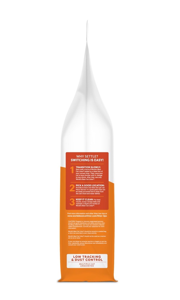 Low Tracking & Dust Control Multiple Cat Unscented 15-Pounds - Natural Ingred...