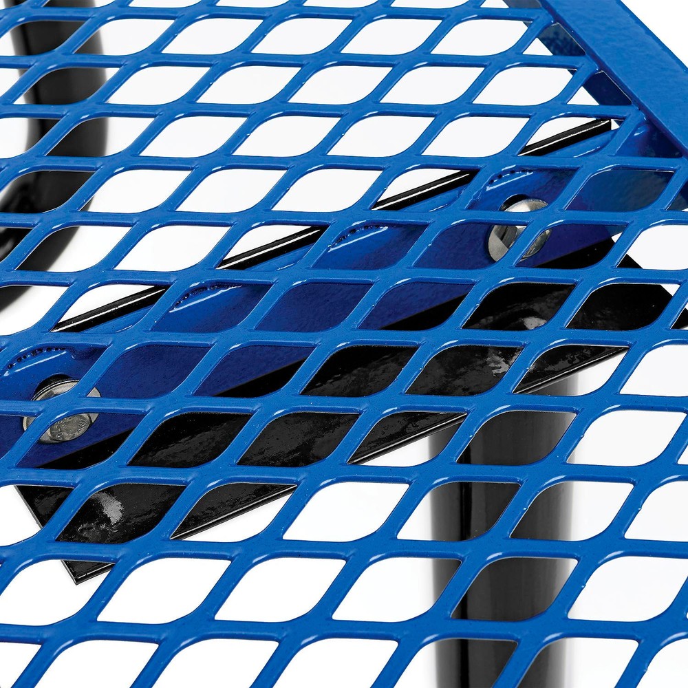 46" Wheelchair Accessible Square Picnic Table Surface Mount Blue