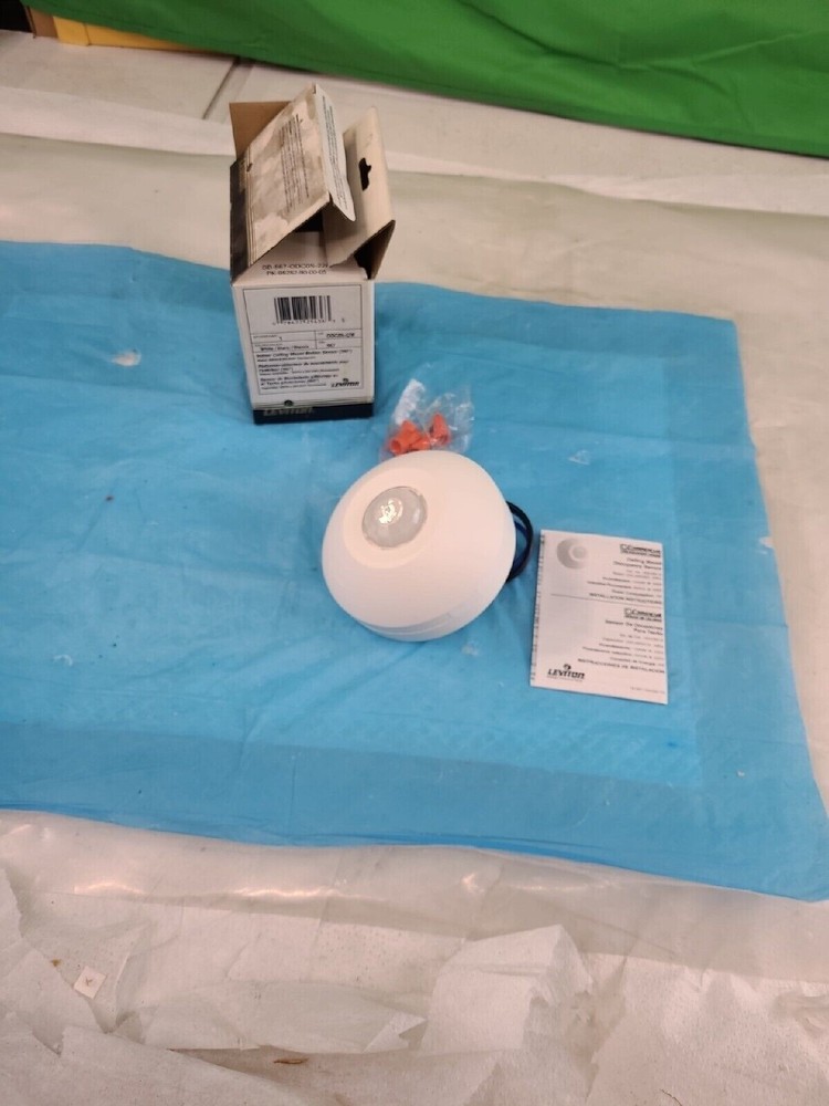 Leviton-ODC0S-I2W-Indoor Ceiling Mount Line Voltage Motion Sensor-360 Degrees