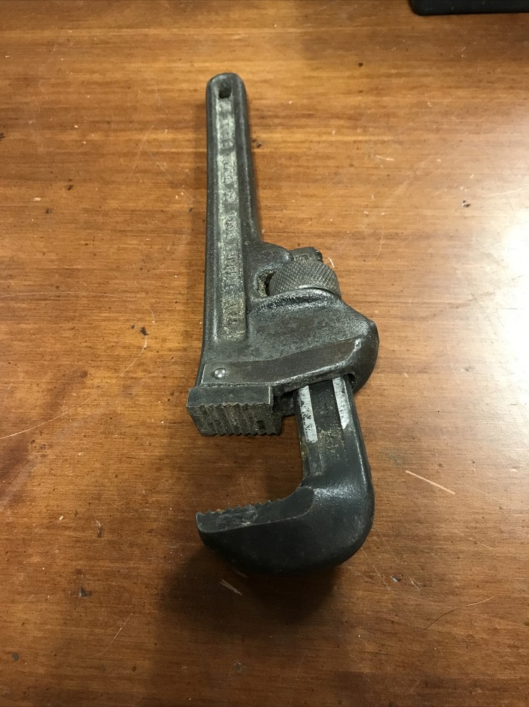 Ridgid Pipe Wrench. USA. 9.5”