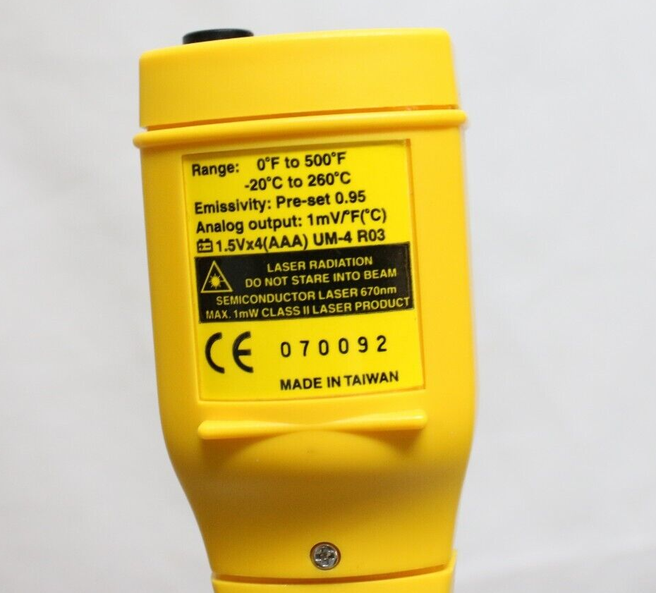 IDEAL SPERRY 61-682 Infrared Thermometer with Laser