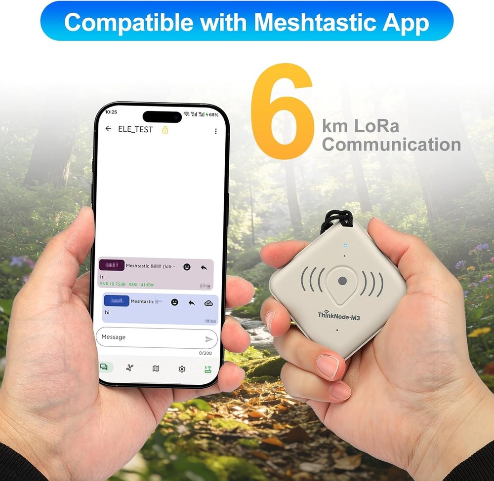 ThinkNode M3 Meshtastic Card Tracker GPS WiFi Bluetooth LoRa Meshtastic Device