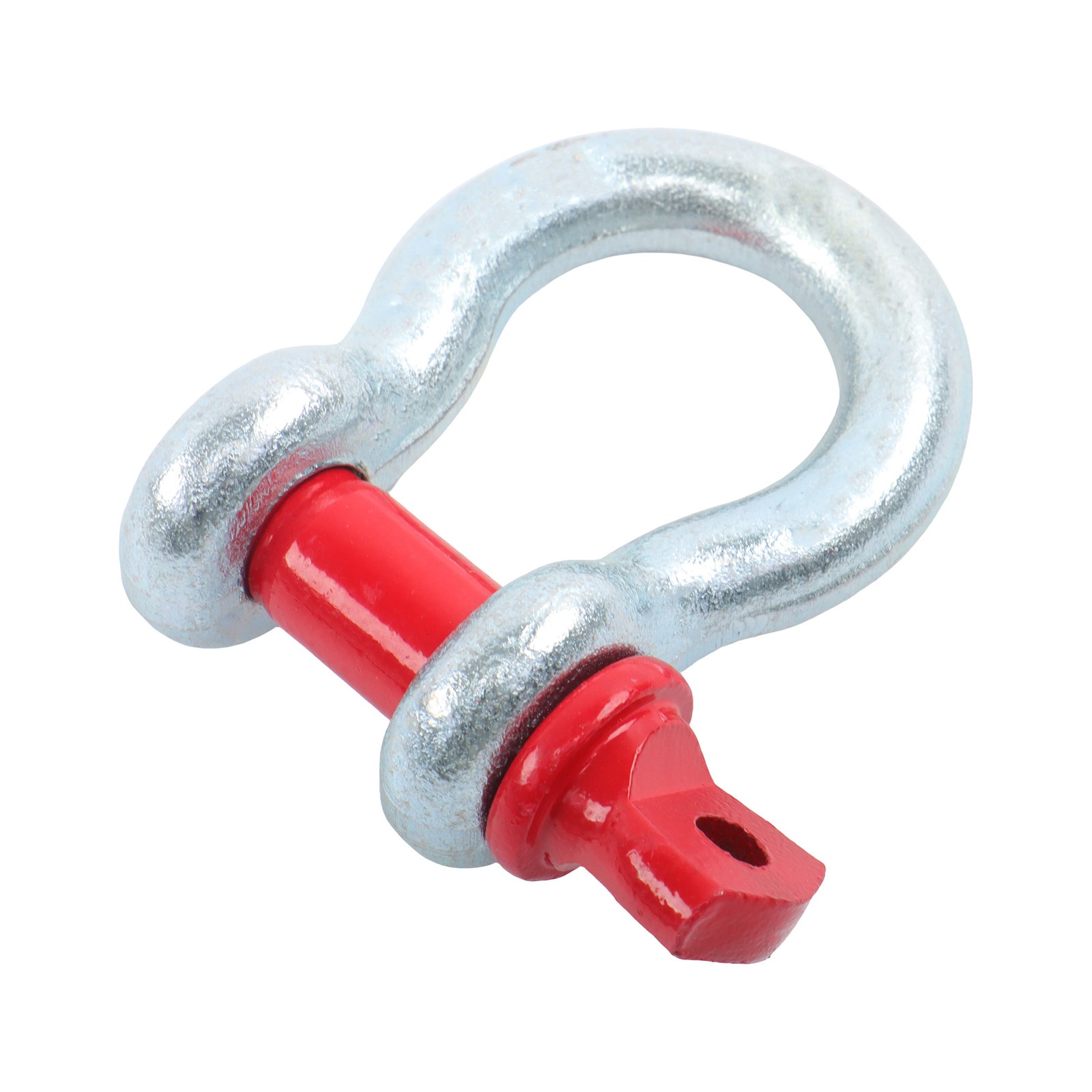 10 Pcs 1/2" Bow-Shaped D Ring Anchor Shackles with Clevis Screw Pin 4400 Lbs WLL