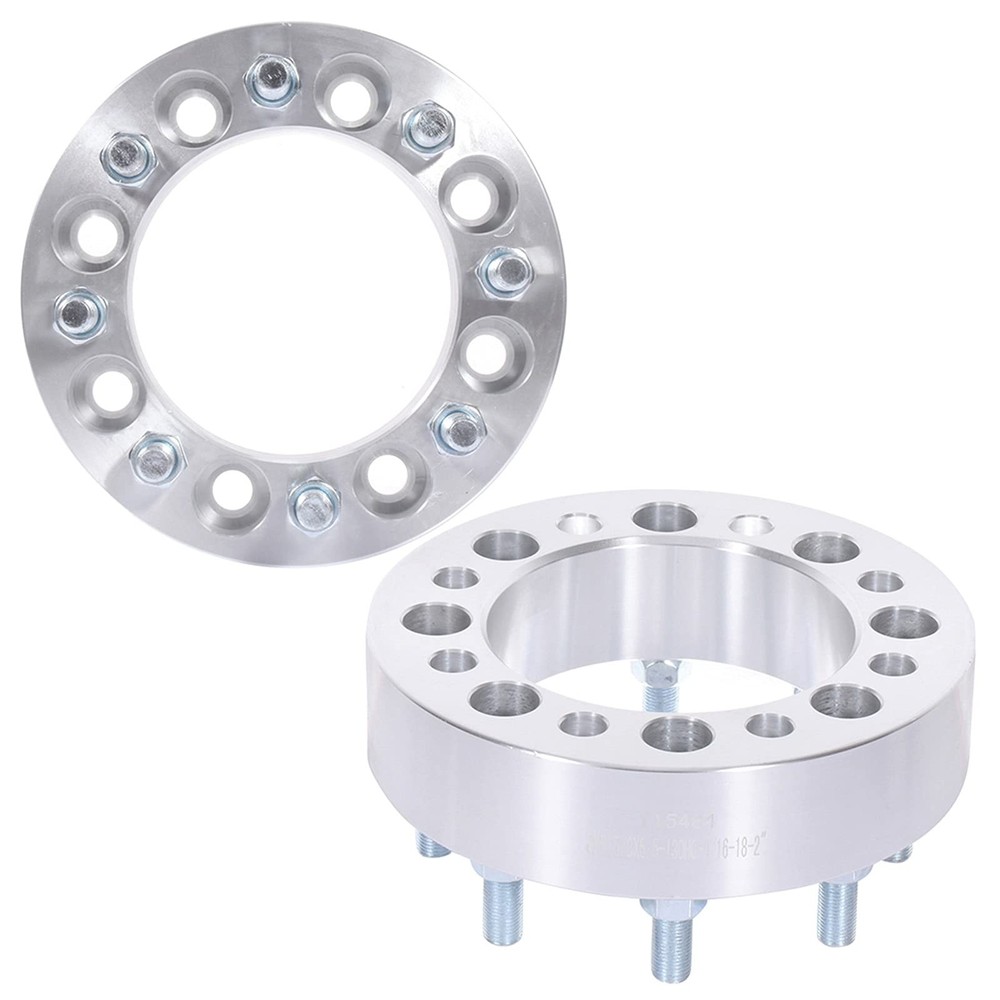 2 Inch Wheel Adapters Spacers 8x6.5 Bolt Pattern