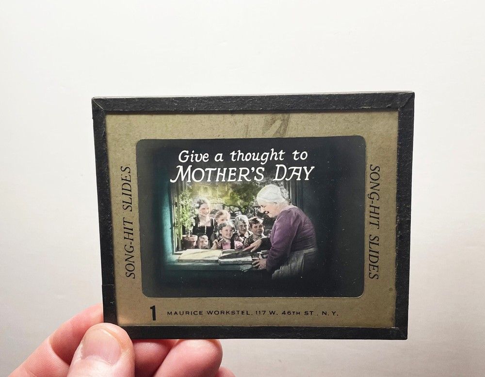 Mother's Day  glass slide