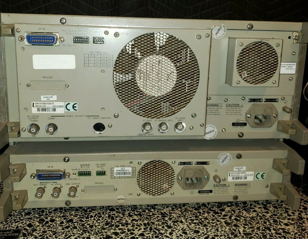 Anritsu ME4510B Digital Microwave System Analyzer Receiver & Transmitter Working