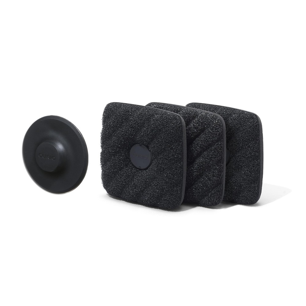 Ionic Non-Scratch Dish Sponges with Magnetized Holder, Odor Resistant Synthet...