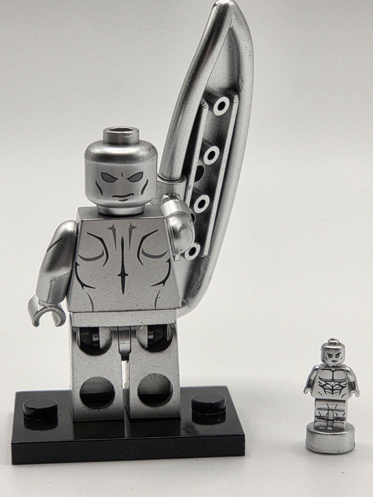 Custom Silver Surfer Mini Figure Marvel