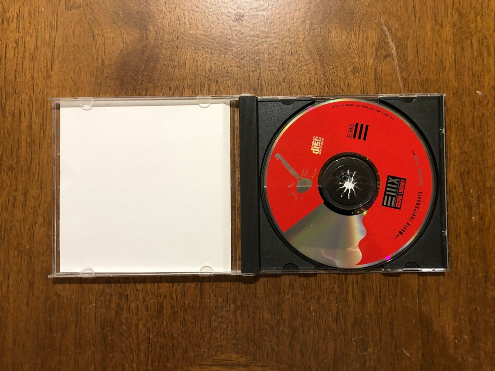 E-mu Sampler CD ROM Volume 5 World Instruments EIIIX E4 ESI Emu #2