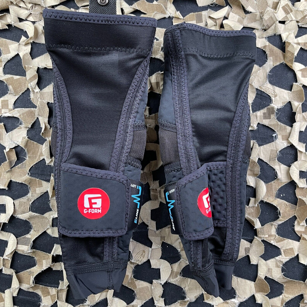 NEW G-Form E-Line Paintball Elbow Pads - Black - Small