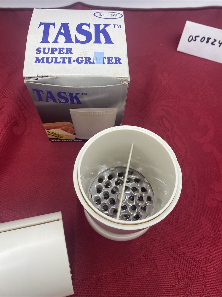 Task~ Super Multi-Grater ~ Cheese~Food~ Kitchen Tool~ Original Box~New