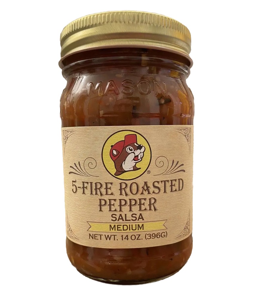 Bucees 5 Fire Roasted Pepper Salsa 14oz