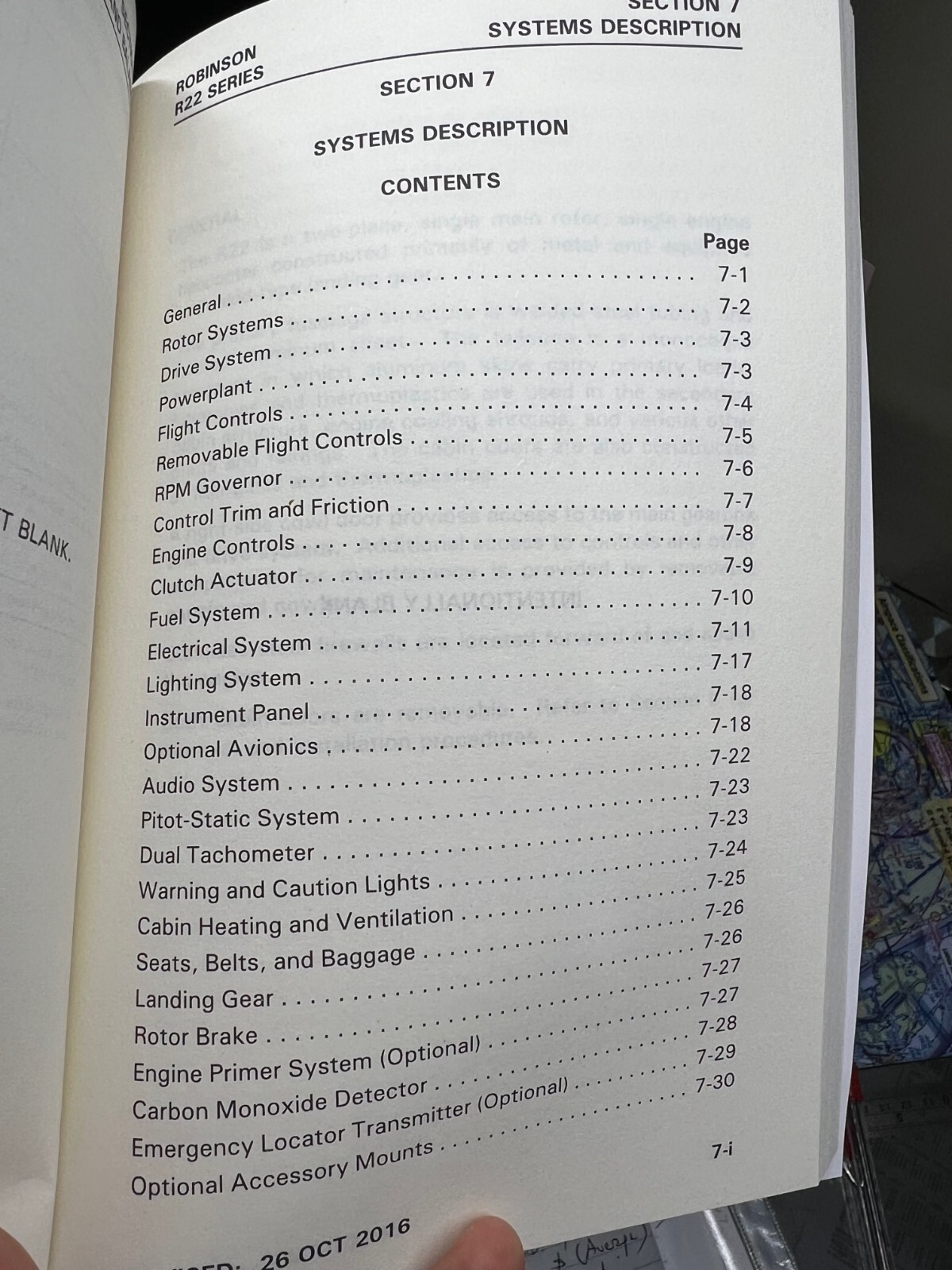 Robinson 22 Pilot Operating Handbook