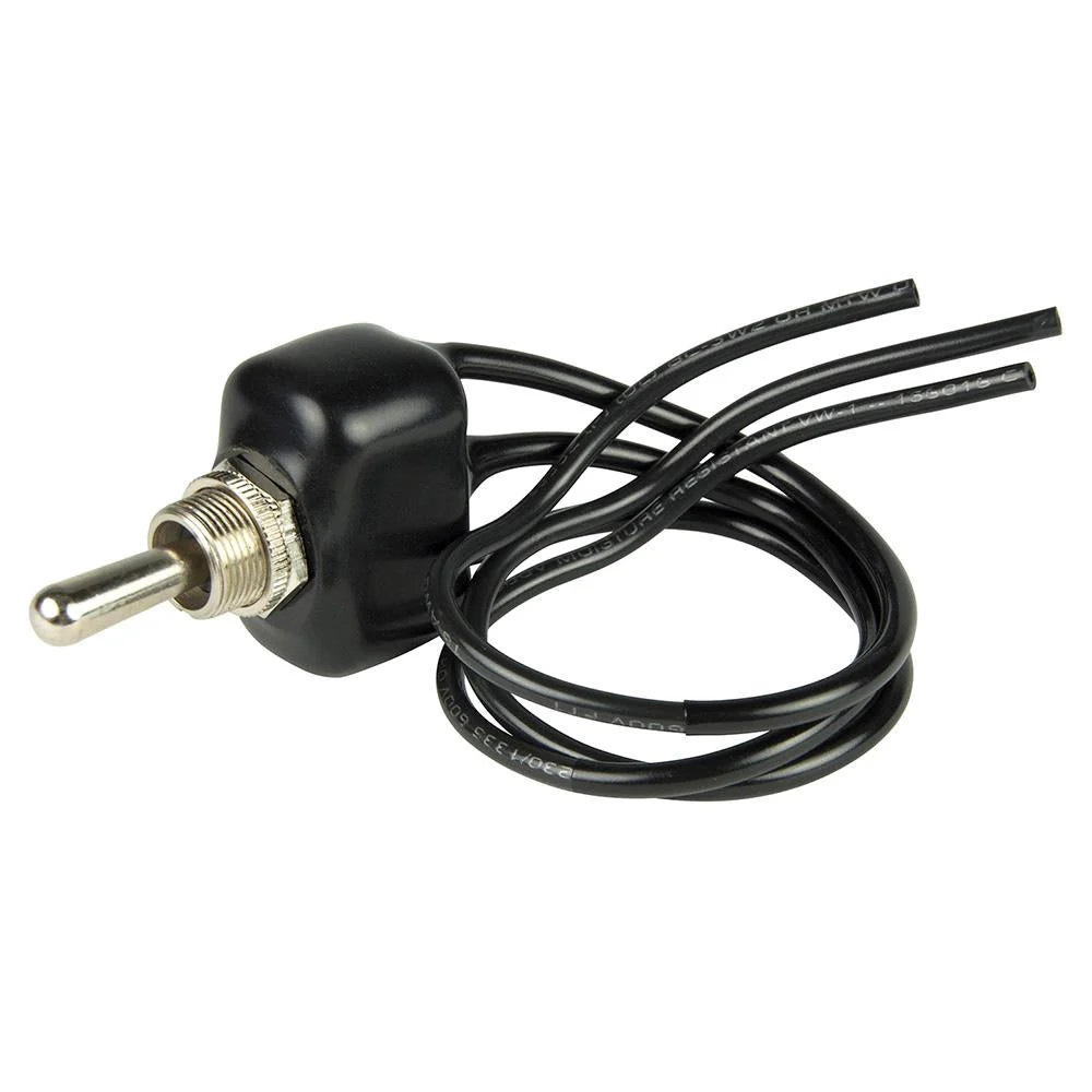 BEP SPST PVC Coated Toggle Switch - OFfor (ON)