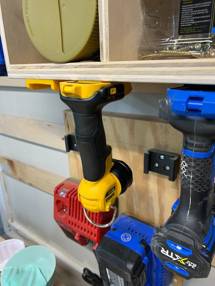Dewalt 20V Tool Wall Mount Holder [Qty 4] – Garage/Van Storage Bracket