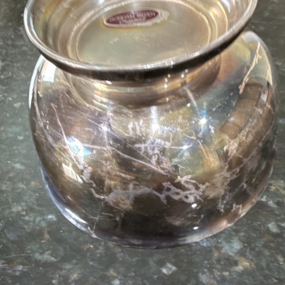 Gorham Silverplate Bowl Elegant Collectible Decorative Serving Dish