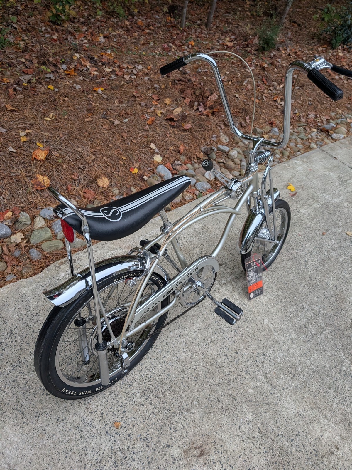 SCHWINN 1971 GREY GHOST KRATE Bicycle 5 speed STINGRAY 20 inch Bike ORIGINAL