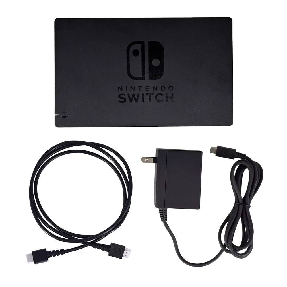 Nintendo Switch Charging Dock Stations Kit AC Adapter Power Cable HDMI CABLE